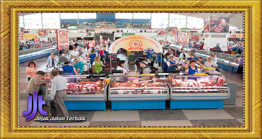 Berburu Suvenir Unik di Pasar Mingguan Minsk, Belarus